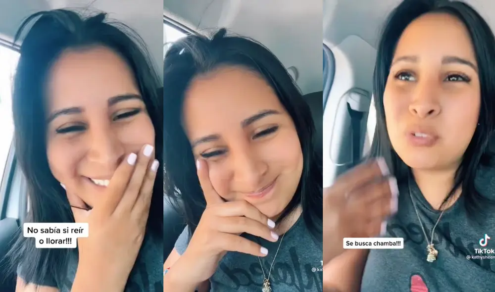 Kathy Sheen decidió contar su historia en un video de TikTok. Foto: Kathy Sheen/TikTok Kathy Sheen decidió contar su historia en un video de TikTok. Foto: Kathy Sheen/TikTok