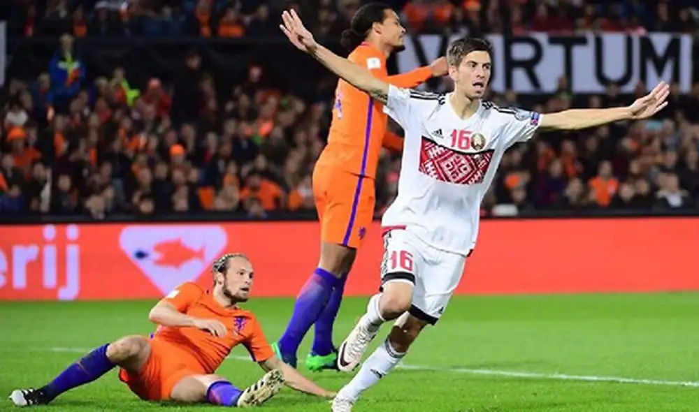 Alexei Ríos jugó por muchas temporadas en el BATE Borisov de Bielorrusia. Foto: Alexei Ríos