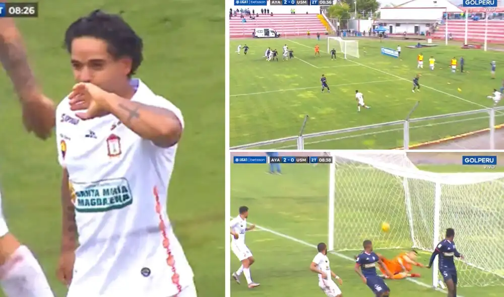 Techera llegó a Ayacucho FC en el 2022. Foto: captura de Gol Perú