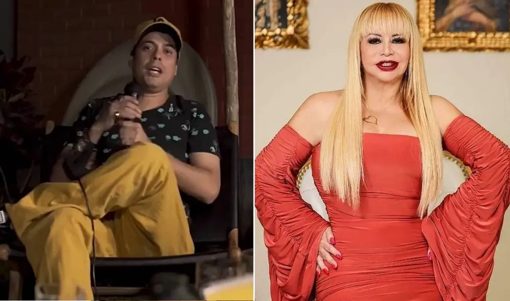 Andy V relató episodios de su pasado en el podcast B&H. Foto: composición Andy V relató episodios de su pasado en el podcast B&H. Foto: composición