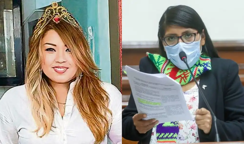 Karelim López habría sindicado a Pedro Castillo como lider de una organización criminal. Foto: Composición LR Karelim López habría sindicado a Pedro Castillo como lider de una organización criminal. Foto: Composición LR