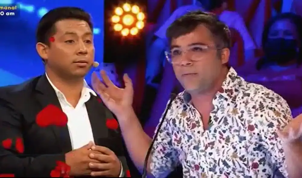 Renzo Schuller le recordó al participante que él era casado. Foto: captura Latina