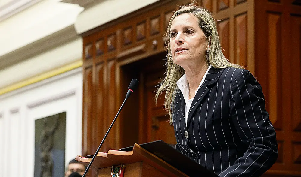 Decisión. Frente a acusaciones contra el Ejecutivo, presidenta del Congreso reaccionó deprisa. Foto: difusión