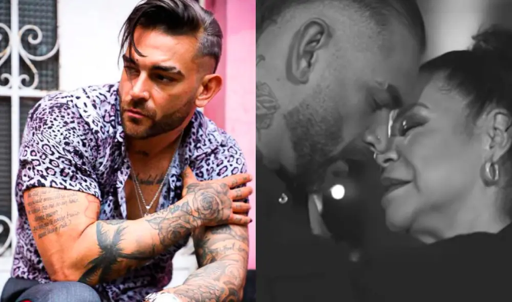 Diego Val aseguró que el beso con Eva Ayllón fluyó mientras grababan su nuevo tema. Foto: composición Diego Val/Instagram, captura YouTube.