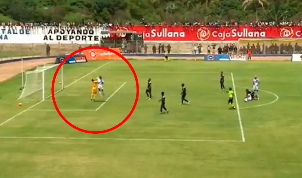 Alianza Atlético encontró el empate ante Alianza Lima gracias a un gol de Kevin Ruiz. Foto: captura Gol Perú