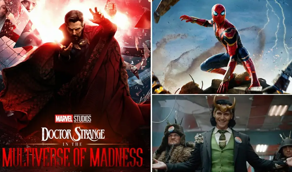 Spider-Man 3 y Loki conectan con Doctor Strange 2. Foto: composición/ Marvel Studios Spider-Man 3 y Loki conectan con Doctor Strange 2. Foto: composición/ Marvel Studios