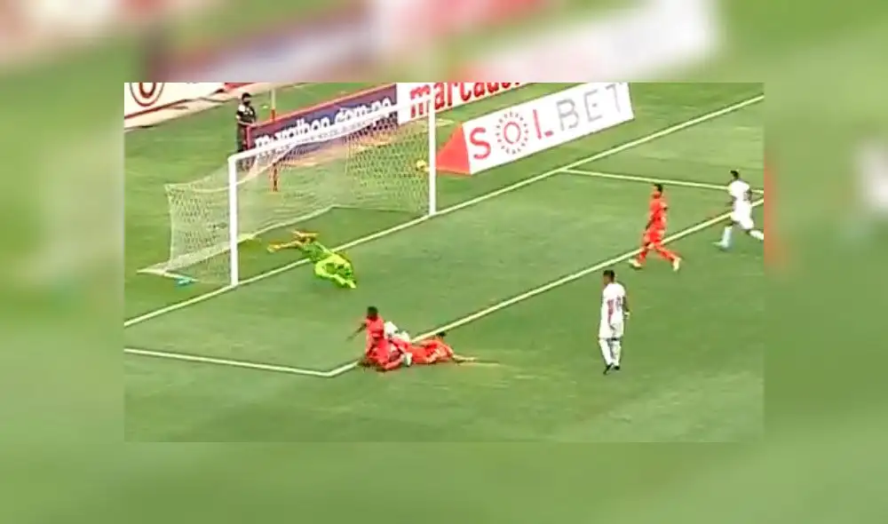 Gol y pase a tres dejos. Universitario se puso adelante con una gran dupla entre Urruti y Cayetano. Foto: Gol Perú Gol y pase a tres dejos. Universitario se puso adelante con una gran dupla entre Urruti y Cayetano. Foto: Gol Perú