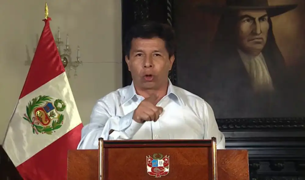 Pedro Castillo mandó un mensaje a la nación este domingo 27 de febrero tras declaración de Karelim López. Foto: captura/Presidencia Pedro Castillo mandó un mensaje a la nación este domingo 27 de febrero tras declaración de Karelim López. Foto: captura/Presidencia