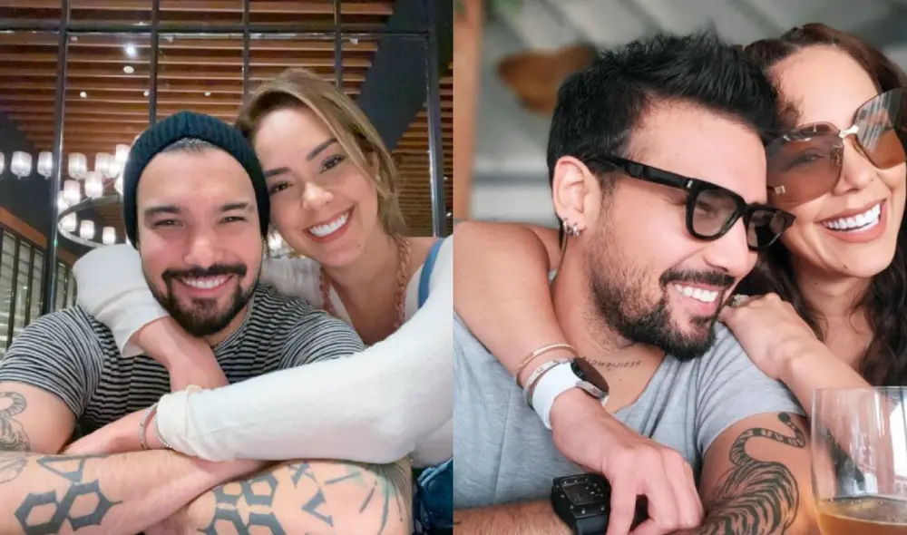 Karen Schwarz y Ezio Oliva celebraron un año más de relación sentimental. Foto: Karen Schwarz/Instagram Karen Schwarz y Ezio Oliva celebraron un año más de relación sentimental. Foto: Karen Schwarz/Instagram