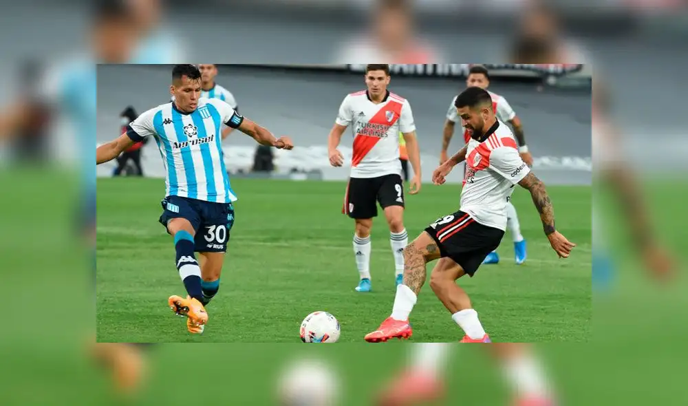 River Plate vs. Racing juegan por una nueva fecha del fútbol argentino. Foto: Twitter River Plate
