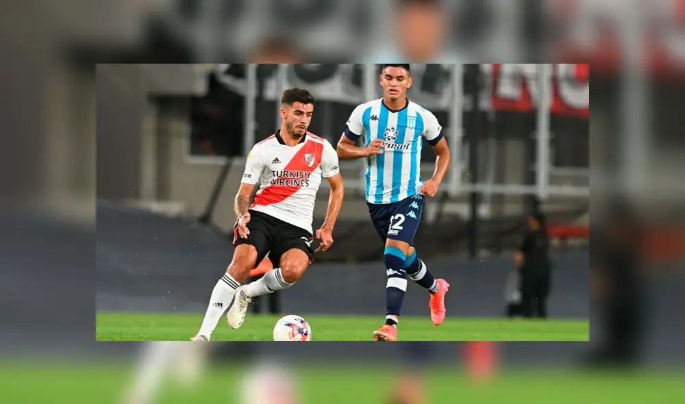 River Plate y Racing cara a cara. Foto: Twitter River Plate River Plate y Racing cara a cara. Foto: Twitter River Plate