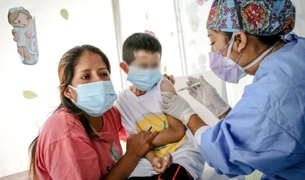 Actualmente, el Perú vacuna a niños de 5 a 11 años contra la COVID-19. Foto: John Reyes/La República Actualmente, el Perú vacuna a niños de 5 a 11 años contra la COVID-19. Foto: John Reyes/La República