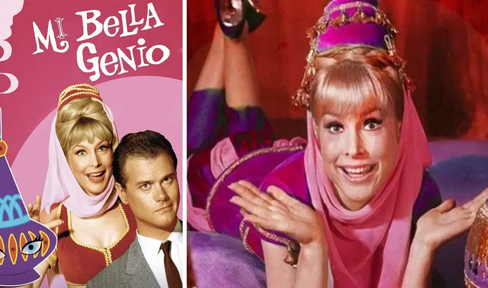 Mi bella genio se estrenó en septiembre de 1965 y se transmitió hasta mayo de 1970. Foto: composición LR/difusión