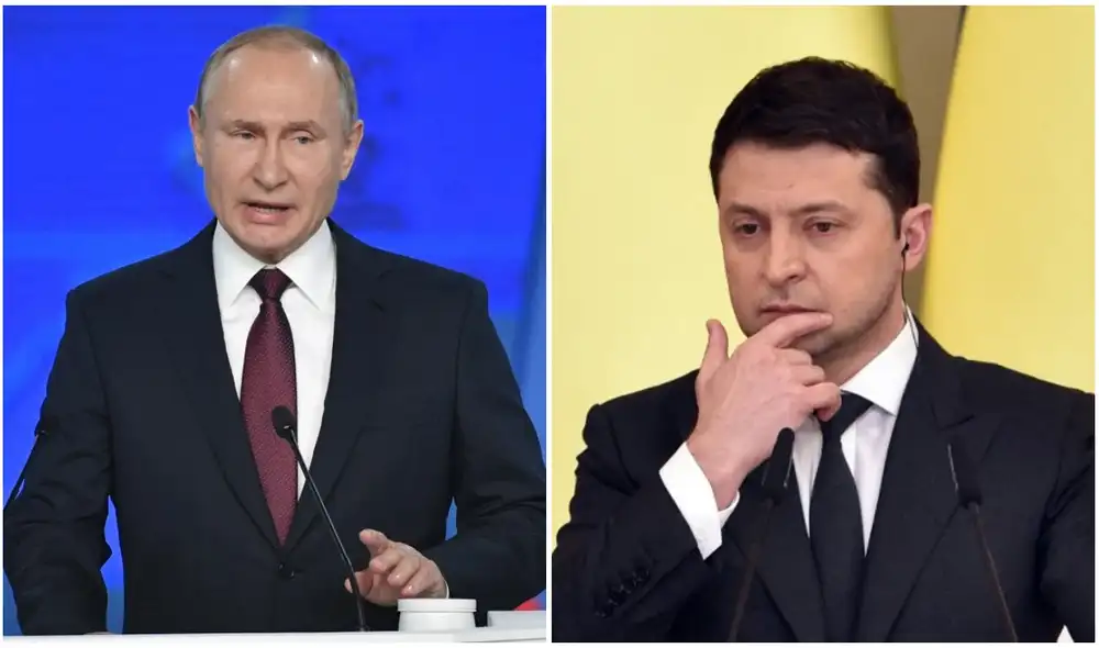 Putin confiaría más en el grupo de mercenarios que en sus propias tropas, sostiene The Times. Foto: composición LR/AFP Putin confiaría más en el grupo de mercenarios que en sus propias tropas, sostiene The Times. Foto: composición LR/AFP