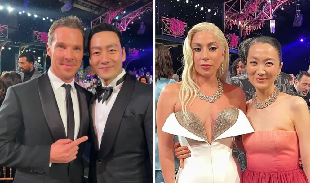 El elenco de El juego del calamar asistió a los SAG Awards 2022 y actores como Park Hae Soo y Kim Joo Ryoung interactuaron con artistas como Benedict Cumberbatch y Lady Gaga. Foto: composición La República/Instagram @kimjooryoung @haesoopark_official