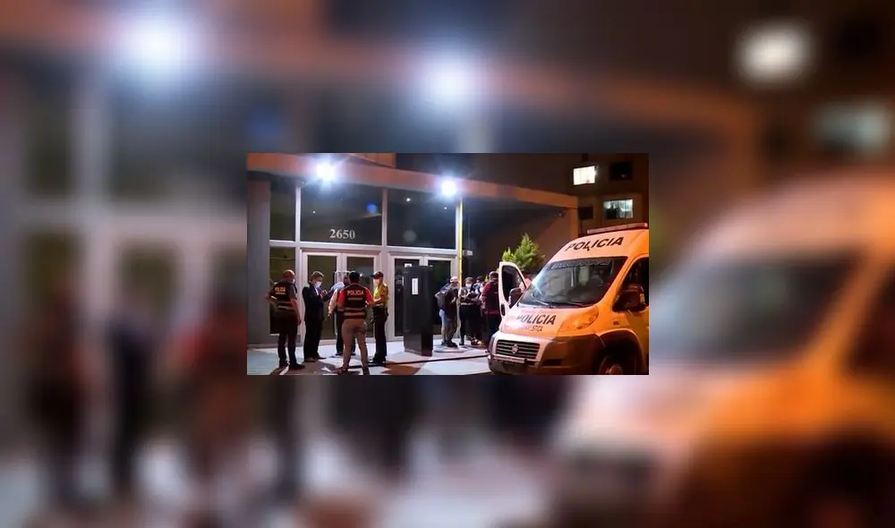 El hombre de 29 años tenía un golpe en la cabeza. Foto: captura América Noticias El hombre de 29 años tenía un golpe en la cabeza. Foto: captura América Noticias