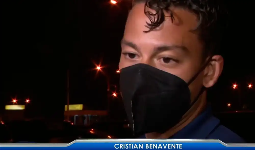 Cristian Benavente sumó algunos minutos ante Alianza Atlético por la Liga 1 Betsson. Foto: captura América TV Cristian Benavente sumó algunos minutos ante Alianza Atlético por la Liga 1 Betsson. Foto: captura América TV