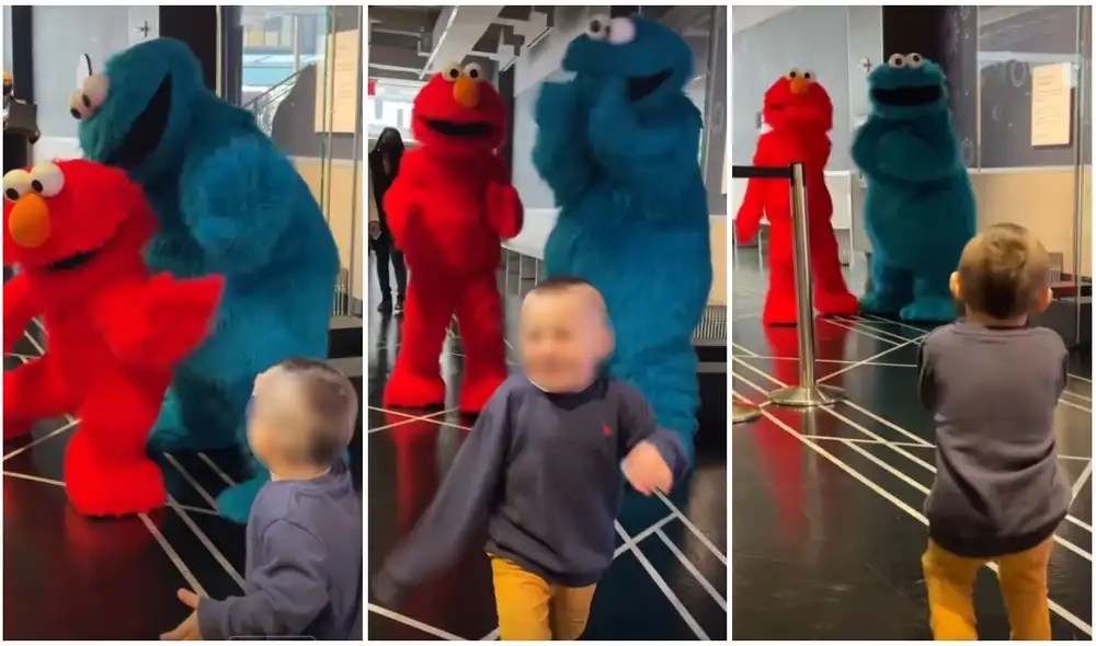 TikTok viral: niño conoce a sus personajes favoritos de Plaza Sésamo y estalla de emoción. Foto: captura de TikTok. TikTok viral: niño conoce a sus personajes favoritos de Plaza Sésamo y estalla de emoción. Foto: captura de TikTok.