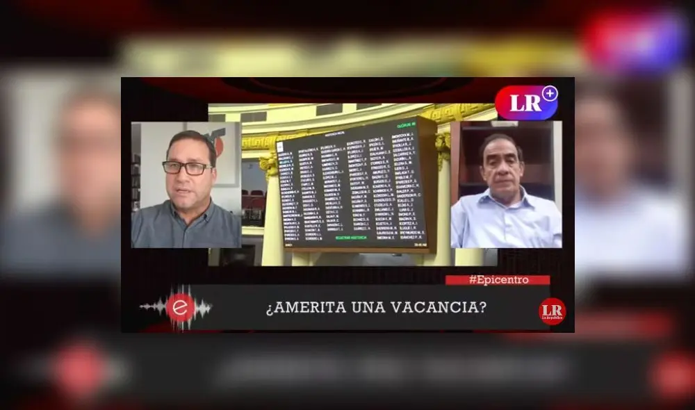 Yonhy Lescano, ex candidato presidencial y líder de Acción Popular. Foto: captura/LR+