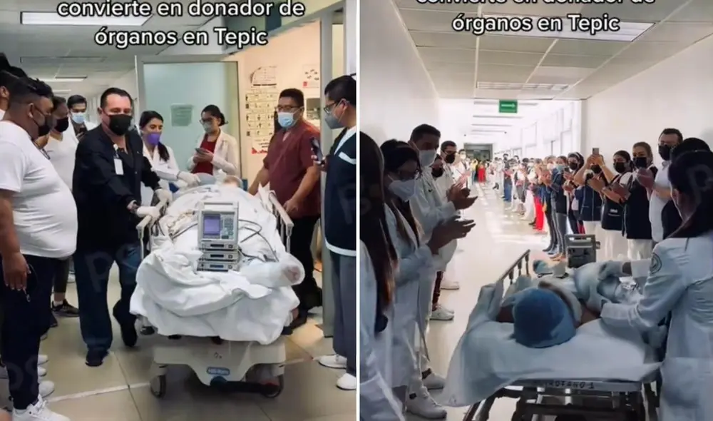 Los usuarios no dudaron en elogiar en los comentarios al valiente donante de órganos, quien fue aplaudido en el hospital por su acto de solidaridad. Foto: captura de TikTok