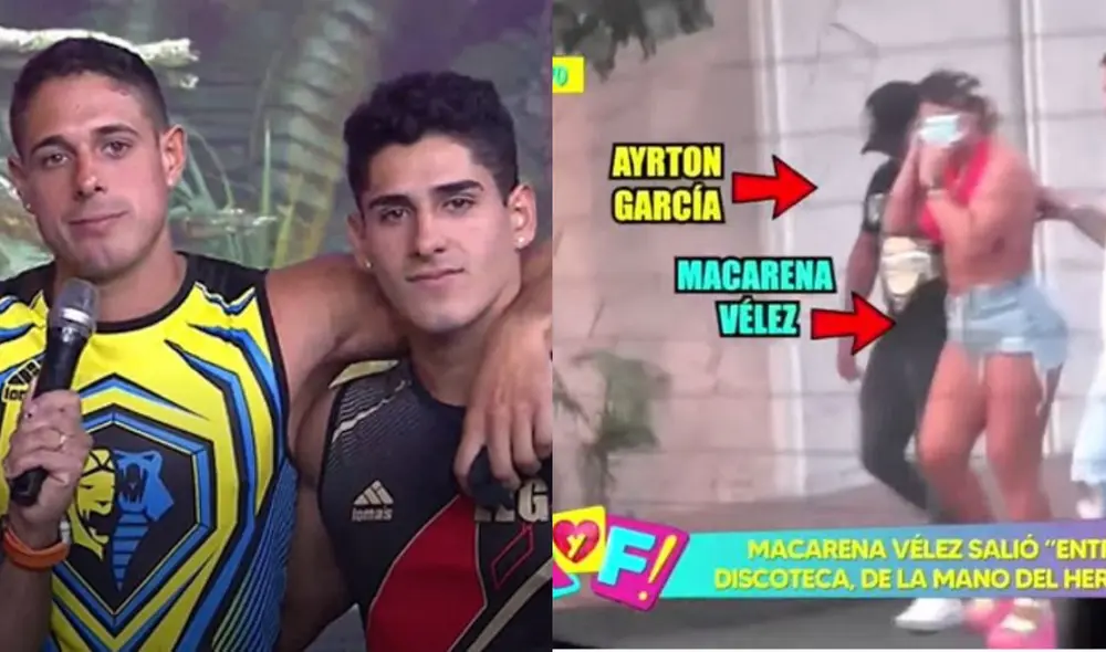 Ayrton García, hermano de Hugo García habló sobre su relación con Macarena Vélez. Foto: composición/ América Televisión/ Amor y fuego