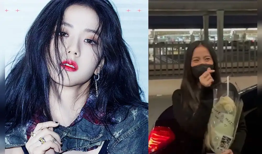 Jisoo debutó en BLACKPINK en el 2016. Foto composición: YG Entertainment y captura Twitter