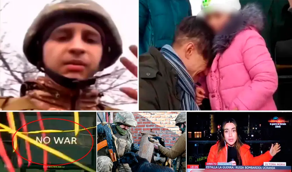 Miles de familias se han visto afectadas por la guerra, puesto que tuvieron que dejar su casa, animales y seres queridos. Foto: captura de YouTube Miles de familias se han visto afectadas por la guerra, puesto que tuvieron que dejar su casa, animales y seres queridos. Foto: captura de YouTube