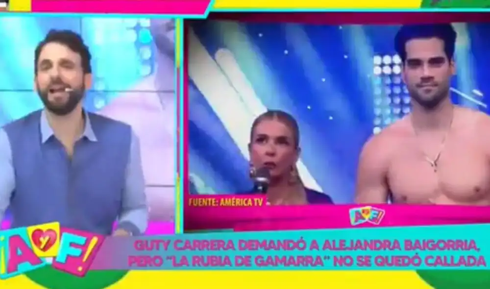 Rodrigo González dejó entrever que EEG le estaría dando la espalda a Alejandra Baigorria. Foto: captura de Willax Rodrigo González dejó entrever que EEG le estaría dando la espalda a Alejandra Baigorria. Foto: captura de Willax