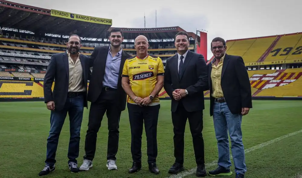 Barcelona SC buscará su clasificación a la Fase 3 de la Libertadores en el Estadio Nacional ante la 'U'. Foto: Twitter @BarcelonaSC Barcelona SC buscará su clasificación a la Fase 3 de la Libertadores en el Estadio Nacional ante la 'U'. Foto: Twitter @BarcelonaSC
