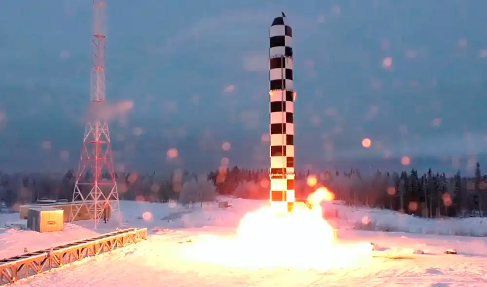 Rusia cuenta con casi la mitad del total de armamento nuclear en el mundo. Foto: EFE