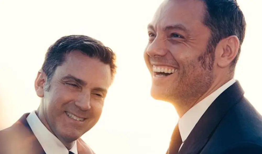 Tiziano Ferro y su esposo Víctor Allen se casaron el 25 de junio de 2019. Foto: Tiziano Ferro/Instagram