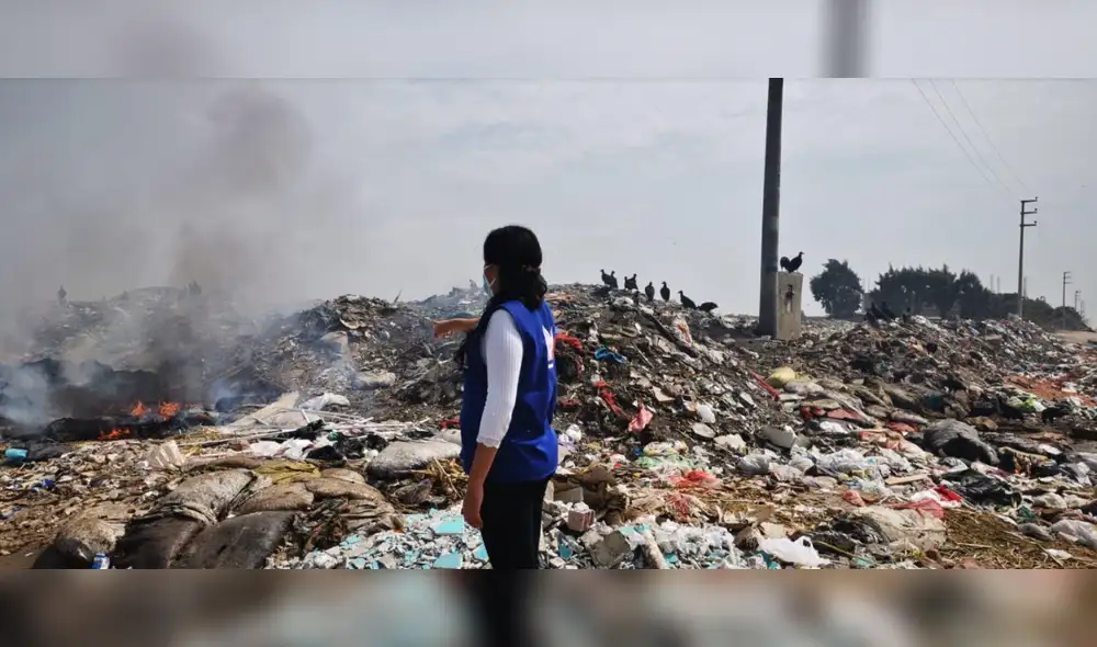 La Defensoría constató que existe un grave de contaminación en JLO. Foto: Defensoría del Pueblo