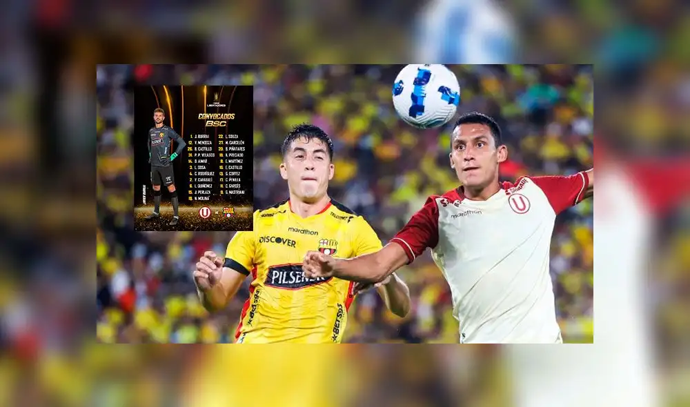 Barcelona SC tiene la ventaja del 2-0 del partido de ida ante Universitario. Foto: Twitter Universitario