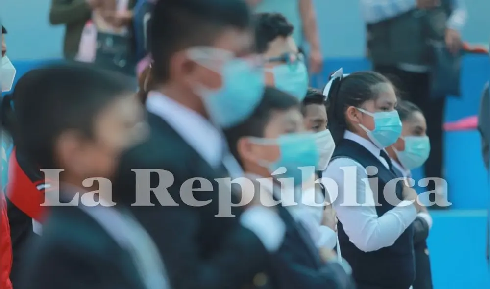 Menores podrán retornar a sus labores escolares sin problema aunque no estén vacunados contra la COVID-19. Foto: La República/Zintia Fernández Menores podrán retornar a sus labores escolares sin problema aunque no estén vacunados contra la COVID-19. Foto: La República/Zintia Fernández