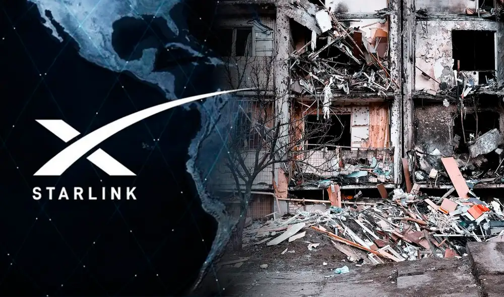 Starlink es un servicio de internet satelital desarrollado por Elon Musk. Foto: composición de Fabrizio Oviedo/LR/AFP