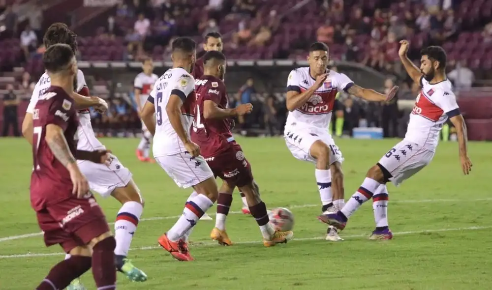 Lanus y Tigre no se hiceron daño en el estadio Ciudad de Lanus. Foto: Lanus.