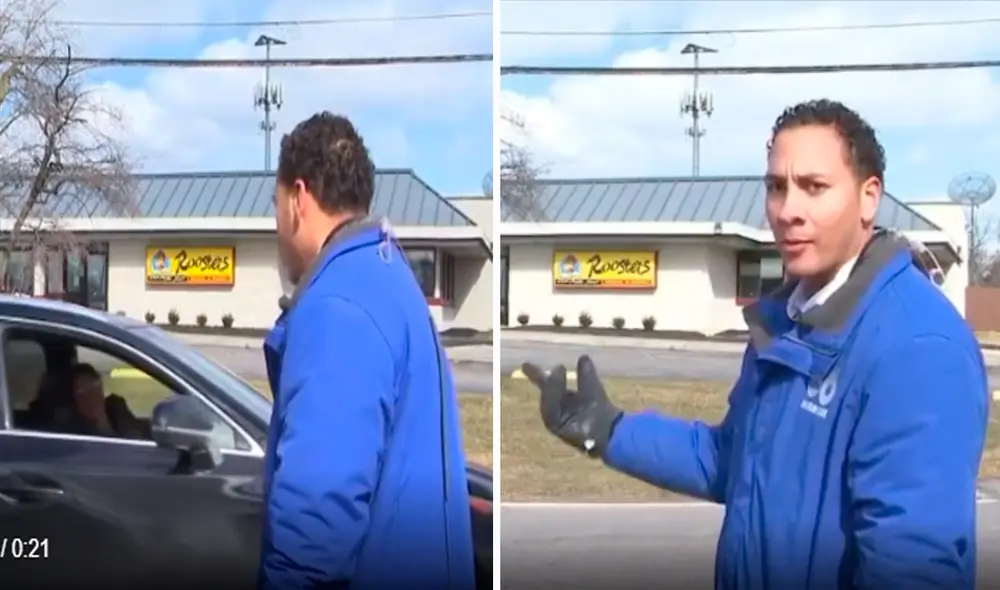 Myles Harris es periodista y se encontraba realizando un móvil en vivo para la cadena WSYZ ABC 6 de Columbus. Foto: captura de Facebook