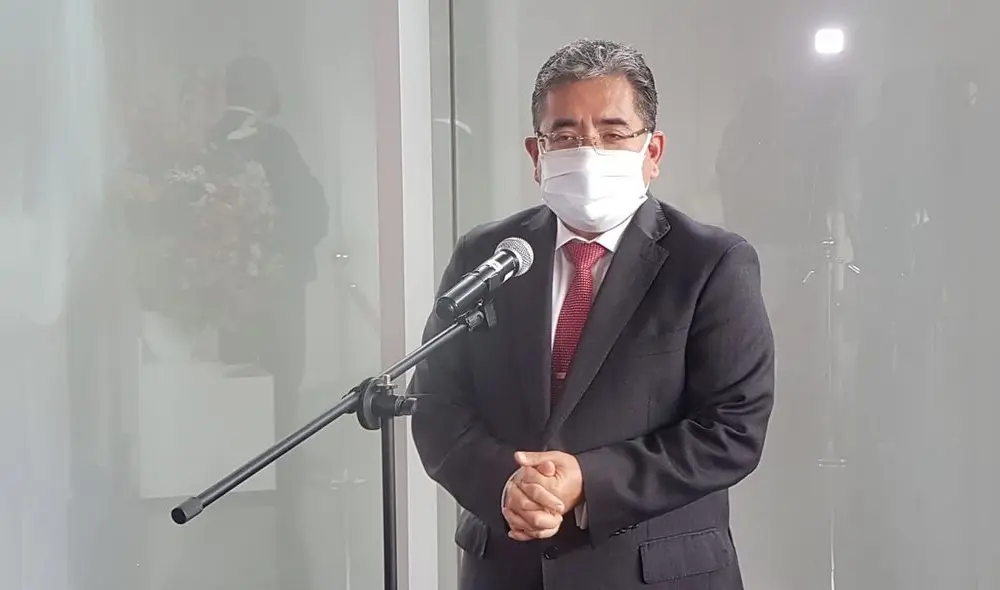 Shack también se pronunció sobre el caso de Karelim López y su vinculación con la obra del puente Tarata. Foto: Grace Mora/URPI-LR