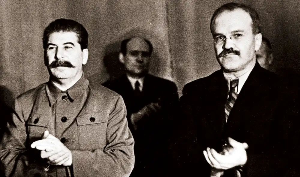Tovarich. Josef Stalin y su canciller Viacheslav Mólotov. Foto: difusión Tovarich. Josef Stalin y su canciller Viacheslav Mólotov. Foto: difusión