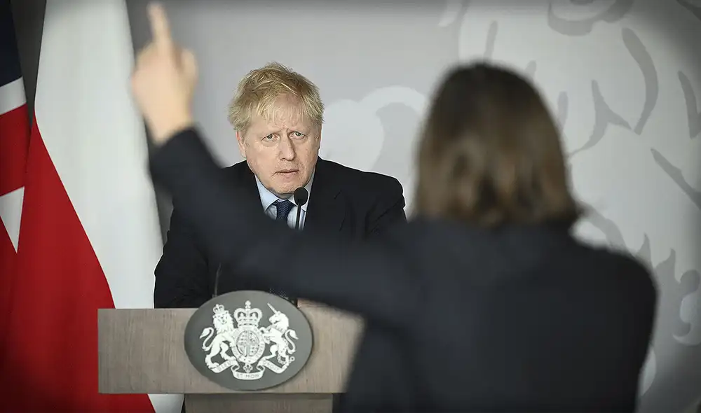 La periodista ucraniana señaló que la Tercera Guerra Mundial ya inició y aseguró que la OTAN no quiere defender a Ucrania. Foto: AFP