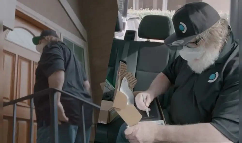 Como parte de una campaña promocional de Steam Deck, Gabe Newell se acercó a los hogares de los primeros compradores. Foto captura Valve - YouTube / composición La República