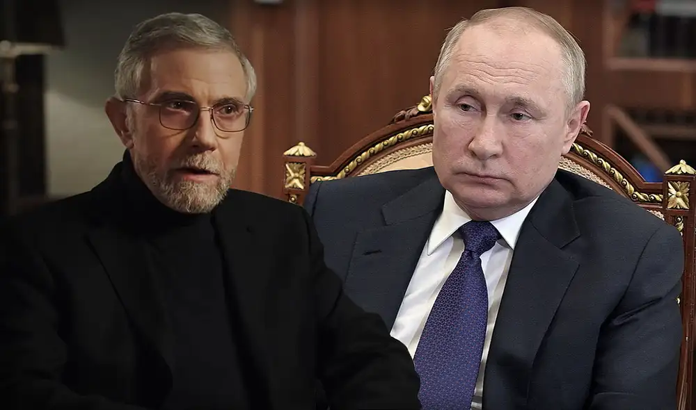 El Nobel señala que el nivel de vida ruso depende de la importación de productos manufacturados, que la mayoría se paga con exportación de petróleo y gas natural. Foto: composición LR/YoutubeMasterClass/EFE