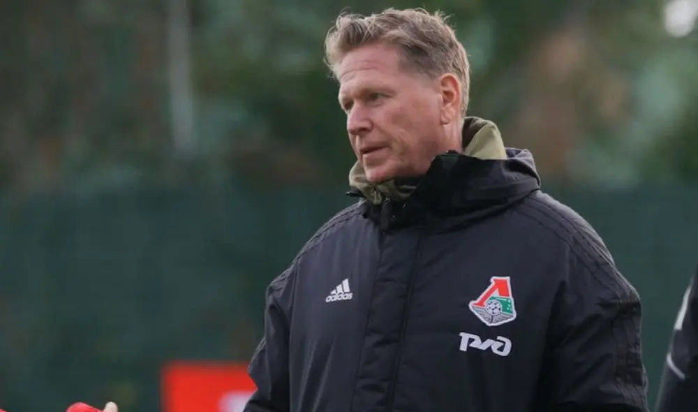 Markus Gisdol llegó al Lokomotiv Moscú a finales del 2021. Foto: Lokomotiv Moscú