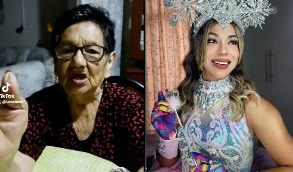 Dayanita dio show y se hizo viral por broma pesada a adulta mayor. Foto: composición/ Instagram