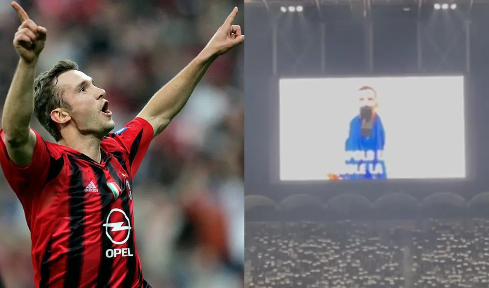 Andriy Shevchenko jugó en el AC Milan durante la temporada 1999 - 2009. Foto: captura