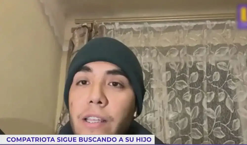 Peruano pide ayuda para que más compatriotas regresen a sus hogares. Foto: captura de Latina Peruano pide ayuda para que más compatriotas regresen a sus hogares. Foto: captura de Latina