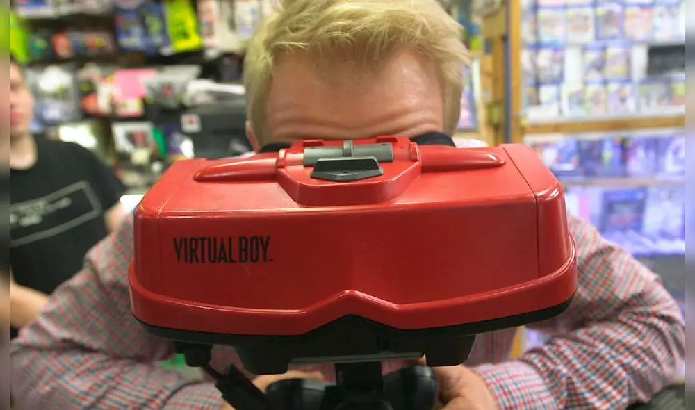 Virtual Boy es una consola de realidad virtual de Nintendo que se lanzó en 1995. Foto: Business Insider Australia