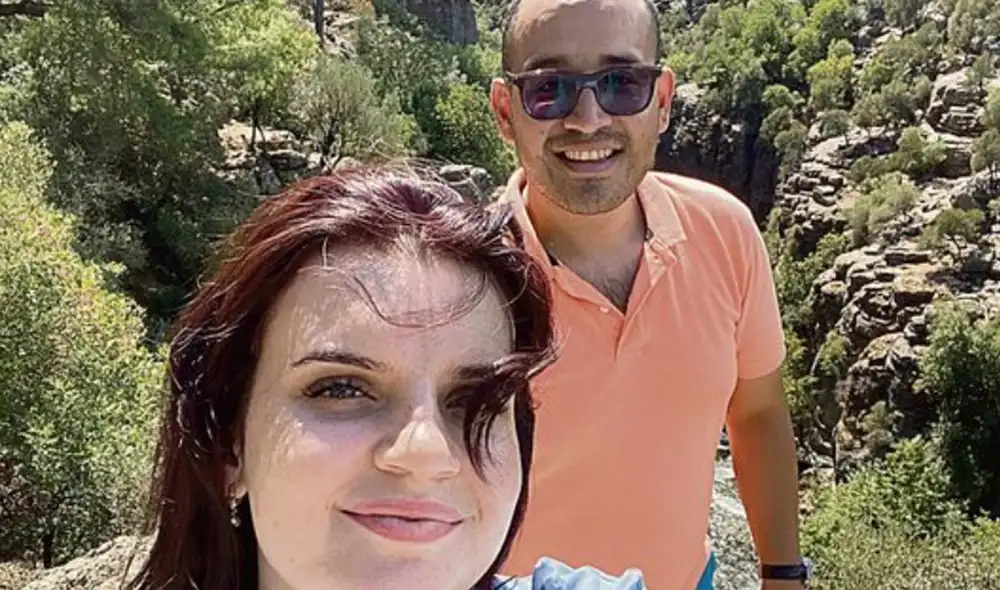 Josué Rivera se casó y se mudó con su pareja ucraniana a Konotop en 2020. Foto: Difusión