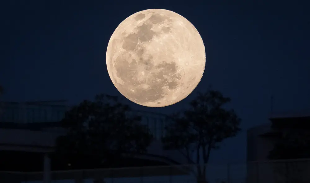 La Luna Llena tendrá lugar el 18 de marzo. Foto: AFP La Luna Llena tendrá lugar el 18 de marzo. Foto: AFP