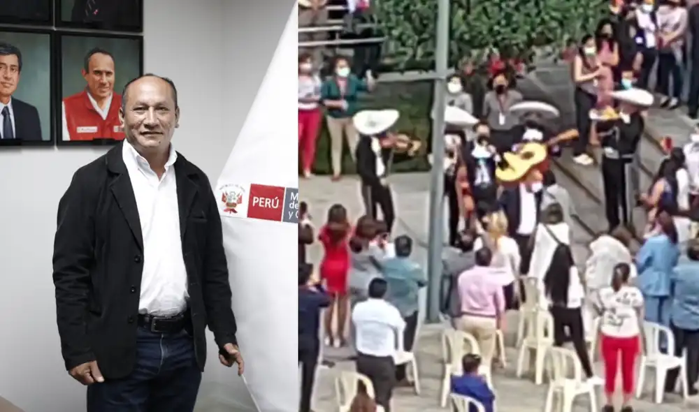 Juan Silva estuvo en los cuatro gabinetes ministeriales de Pedro Castillo. Foto: Composición/La República/captura de Twitter